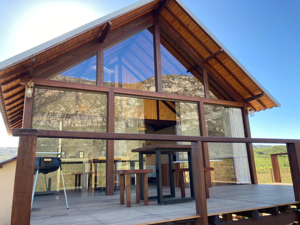 Banheira externa relaxante